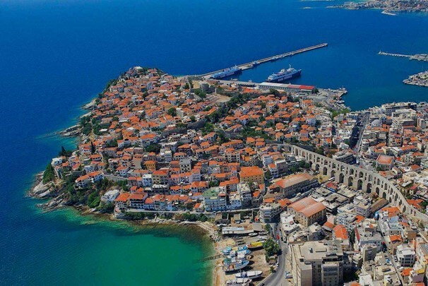 The city of Kavala on your trip to Greece from Rudozem-Xanthi
